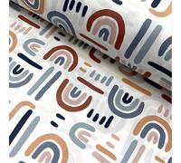 My Photostation.com Montessori - Cuscino per arco da arrampicata Waldorf Arco Rocker Cuscino per bambini Arco con Cuscino per bambini Cuscino a dondolo Solo Arco in legno Cuscino - Boho Rainbows Small