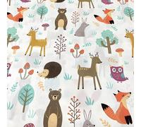 My Photostation.com Montessori - Cuscino per arco da arrampicata Waldorf Cuscino per bambini con cuscino per bambini Cuscino a dondolo per bambini Cuscino solo arco in legno - Happy Forest, piccolo 45