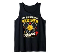 My Pickleball Partner is a Keeper Regalo Divertente Doppio Partner Canotta
