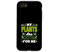 My Plants Are Rooting For Me Divertente gioco di parole per gli amanti delle piante Custodia per iPhone SE (2020) / 7/8