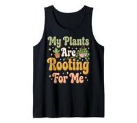 My Plants Are Rooting for Me Giardiniere Botanico Canotta