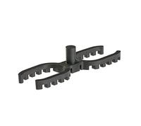 My Plast I 7 mm di larghezza - 300 pezzi - aperto scanalato I distanziatori per terrazze - distanziatori di alta qualità per assi da terrazza