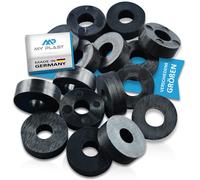 My Plast Maniche Distanza Distanzstücke Rotondo di Plastica Rondelle Cappuccio