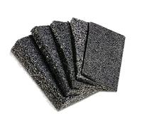 My Plast Tappetino protettivo in granulato di gomma per terrazze, 100 x 50 x 10 mm, 100 pezzi, per ponti, veranda, terrazza, patio, antiscivolo, impermeabile, resistente alle intemperie,