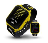My Play Watch Space Invaders Orologio Retro Gaming, Tech Selettiva, Cinturino Giallo, Non Connesso, Gioco Incluso