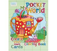 My Pocket World Create Your Own Cards Coloring Book: Color, Cut & Craft | 35 Miniature Fantasy Scenes to Color and Turn into Handmade Greeting Cards | ... Tiny Worlds, Crafting, Nature & Cute Scenes
