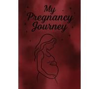 My Pregnancy Journey | Elegant Black Lined Keepsake Notebook with Stars & Baby Footprints: Unique Pregnancy Memory Book for Expecting Mothers | Perfect Baby Shower Gift for Moms-to-Be (120 Pages)