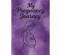 My Pregnancy Journey | Elegant Black Lined Keepsake Notebook with Stars & Baby Footprints: Unique Pregnancy Memory Book for Expecting Mothers | Perfect Baby Shower Gift for Moms-to-Be (120 Pages)