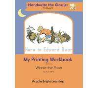 My Printing Workbook Featuring Winnie-the-Pooh