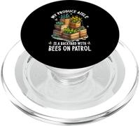 MY PRODUCE AISLE IS A BACKYARD WITH BEES ON PATROL PopSockets PopGrip per MagSafe