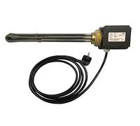 My-PV - Radiatore a vite da 3 kW | Asta riscaldante regolabile in modo continuo per calore da corrente fotovoltaica | ideale per acqua dolce e stoccaggio tampone | 1,65 kg | con cavo di collegamento