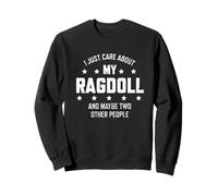 My Ragdoll Cat T-Shirt per Kitty Mom Felpa