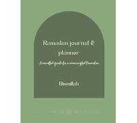 My Ramadan Planner