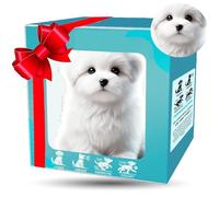 My Realistic Robot Puppy, Robot Dog That Act Like Real Dogs, Walking Barking, Tail Wagging, Perfect for Party and Birthday Gifts or Interactive Fun, Giocattoli per ragazzi e ragazze B marrone