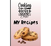 My recipes: 100 blank pages for note taking and keeping those awesome family recipes , could be Diary too.
