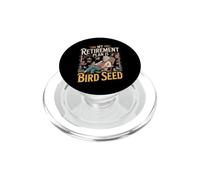 My Retirement Plan Is Bird Seed Ironia Pensione Uccelli PopSockets PopGrip per MagSafe