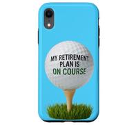 My Retirement Plan Is On Course Funny Golf Custodia per iPhone XR