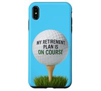 My Retirement Plan Is On Course Funny Golf Custodia per iPhone XS Max