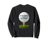 My Retirement Plan Is On Course Funny Golf Felpa