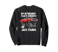 My Retirement Plan Is On Jack Stands Muscle Car Felpa