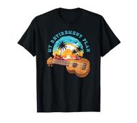 My Retirement Plan Ukulele Hawaiian Music Guitar Pensioner Maglietta