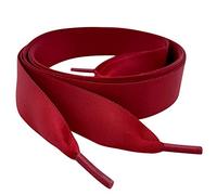 My Ribbon Laces by Pimp my shoes , Lacci per scarpe donna, (Burgundy Red Pink White Black Blue Royal Blue Cobalt Blue Yellow Brown Tan Navy Orange Burgundy Red Purple Grey Royal Blue), 120 cm / 5-6 eyelets