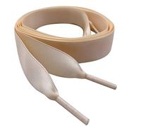 My Ribbon Laces Lacci piatti in raso color avorio per stivali Dr Martens per stivali 1460w 8 occhielli/142 cm/142 cm, Avorio Bianco, 142cm/56 Inches Long