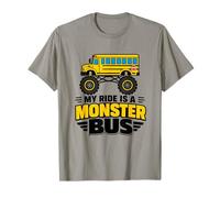 My Ride è Un Monster Bus, Impressionante Mostro Scuolabus Amanti Maglietta