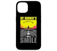 My runway is as wide as my smile Custodia per iPhone 13