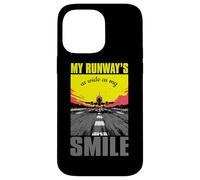 My runway is as wide as my smile Custodia per iPhone 14 Pro Max