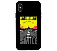 My runway is as wide as my smile Custodia per iPhone X/XS