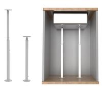 MY RUSTIC Staffe per lavello da cucina, kit di riparazione per lavello sottopiano, staffe per lavello da cucina per supporto per lavello caduto (installazione inferiore)