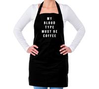 My Sangue Tipo Must Be Caffè - Unisex Adulti Grembiule - Latte Caffeina