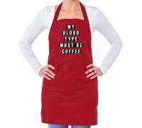 My Sangue Tipo Must Be Caffè - Unisex Adulti Grembiule - Latte Caffeina