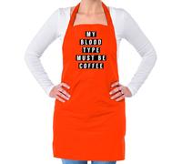 My Sangue Tipo Must Be Caffè - Unisex Adulti Grembiule - Latte Caffeina