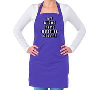 My Sangue Tipo Must Be Caffè - Unisex Adulti Grembiule - Latte Caffeina