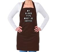 My Sangue Tipo Must Be Caffè - Unisex Adulti Grembiule - Latte Caffeina