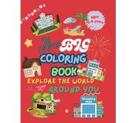 My Simple, Big, Fun, Bolt, Coloring Book For Kids,: Explore The World Around You
