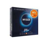 MY.SIZE Mix preservativi Premium 28 pezzi | larghezze 47-69 mm