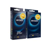MY SIZE Mix SET misura 3 53 mm 10 Preservativi Classic 10 in 4 varianti