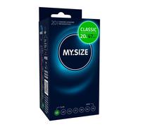 MY SIZE Preservativi classici misura 1 47 mm di larghezza 20 pezzi confezione