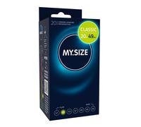 MY SIZE Preservativi classici misura 2 49 mm di larghezza 20 pezzi confezione