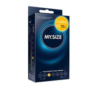 MY SIZE Preservativi classici misura 3 53 mm di larghezza 10 pezzi confezione