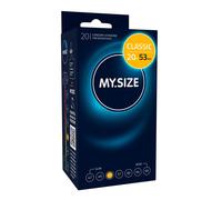 MY SIZE Preservativi classici misura 3 53 mm di larghezza 20 pezzi confezione