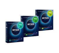 MY SIZE Preservativi PRO da 0,1,2-45,47,49 mm 3 x 3 Misura perfetta e dimensioni