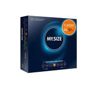 MY SIZE Preservativo 57 mm grande 36 pezzi vestibilità perfetta e dimensioni