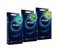 MY SIZE Preservativo PRO misura 0,1,2-45,47,49 mm 3x10 pezzi Ottima vestibilità