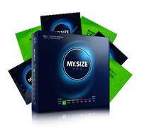 MY.SIZE PRO 47mm Piccolo Stretto Per Trasparente Naturale Feel Snug Condom Box D