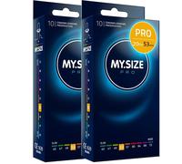 MY.SIZE PRO ELITE Preservativi Taglia 3 53mm 20 pz Preservativi