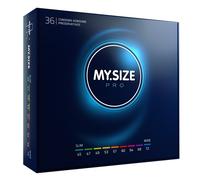 My Size Pro Preservativi Maschili Ultrasottili e Trasparenti Profilattico Vegano